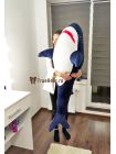 Мягкая игрушка "Акула тёмно-синяя" 160 см 