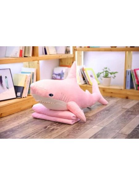 Мягкая игрушка  "Акула розовая" 50 см 