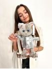 Мягкая игрушка Котик "Тоша" в куртке 35 см