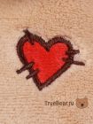 Дизайнерская игрушка "Миша в красной майке"  40 см