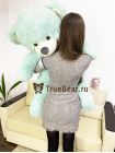 Плюшевый медведь "Плюшка" 150 см мята