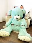 Плюшевый медведь "Плюшка" 260 см мята