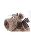 Дизайнерская игрушка Символ 2021 года "Бычок "TiTo бант" 40 см